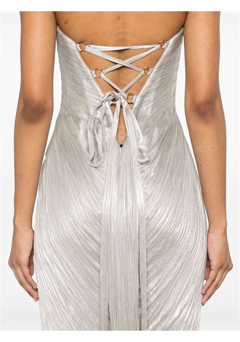 Silver Stephanie gown Maria lucia hohan - women MARIA LUCIA HOHAN | PS2513GNMTL